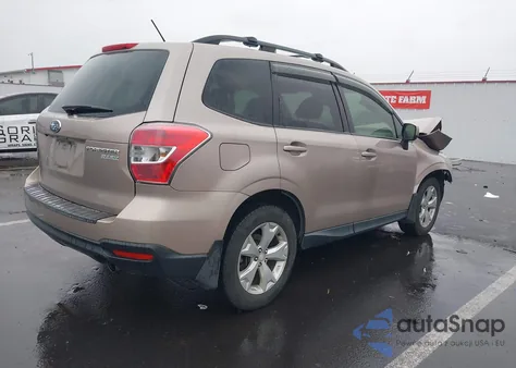 2014 Subaru Forester 2.5I Premium from USA, damaged, VIN JF2SJAEC1EH514531